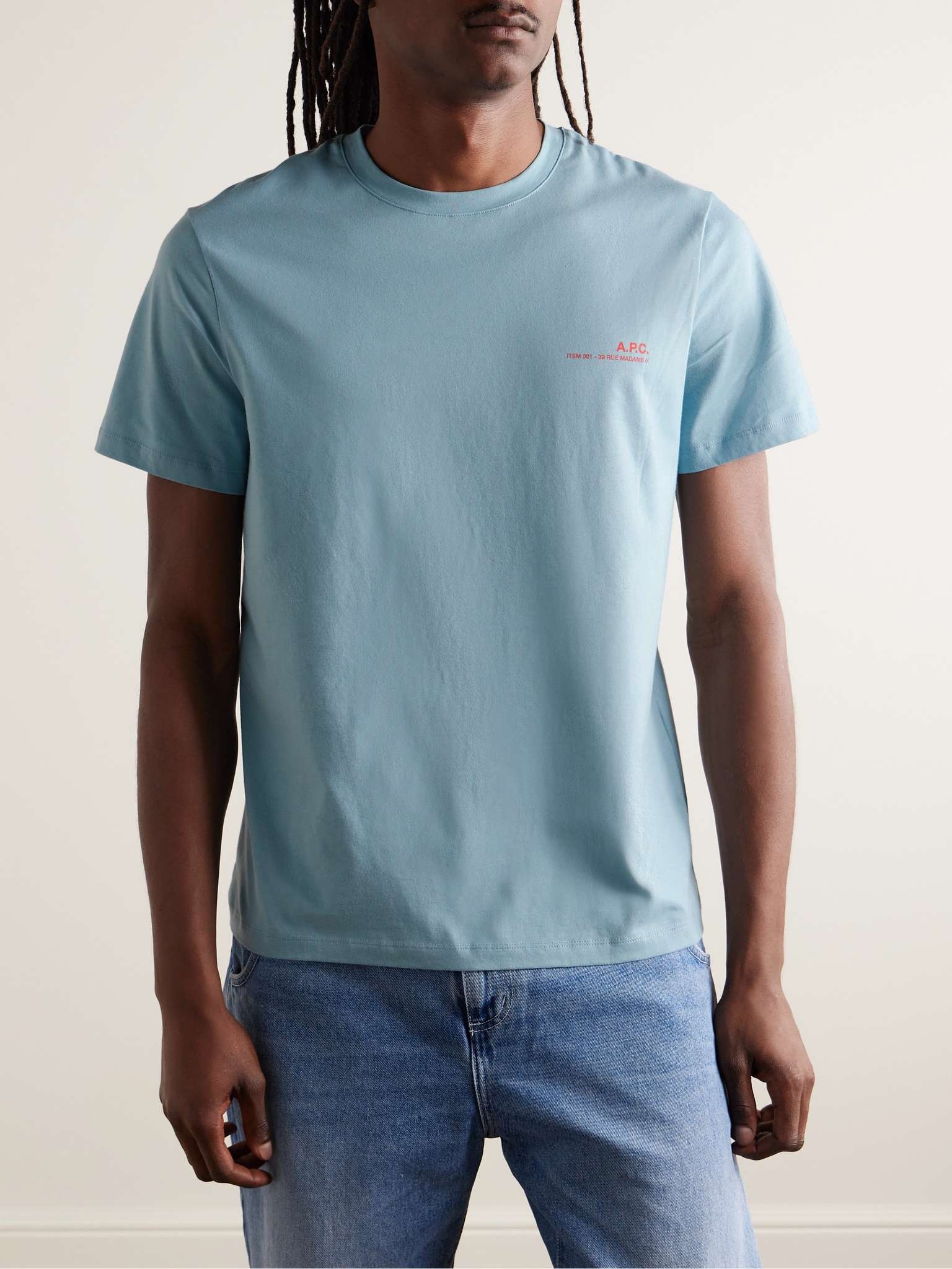 Item Logo-Print Cotton-Jersey T-Shirt - 3