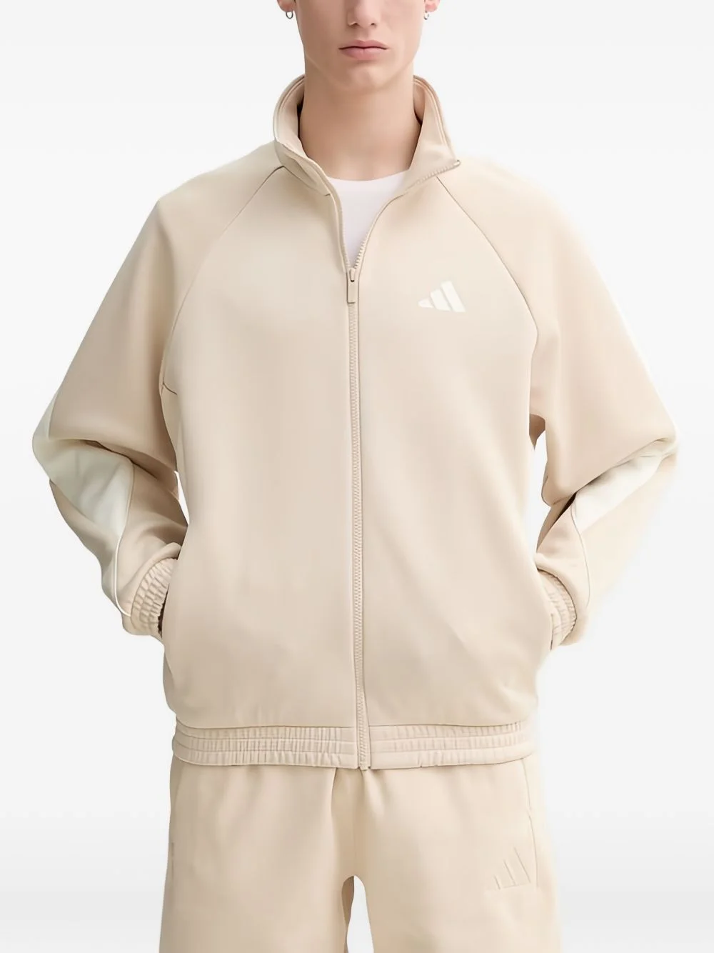 zip logo sweater - 1
