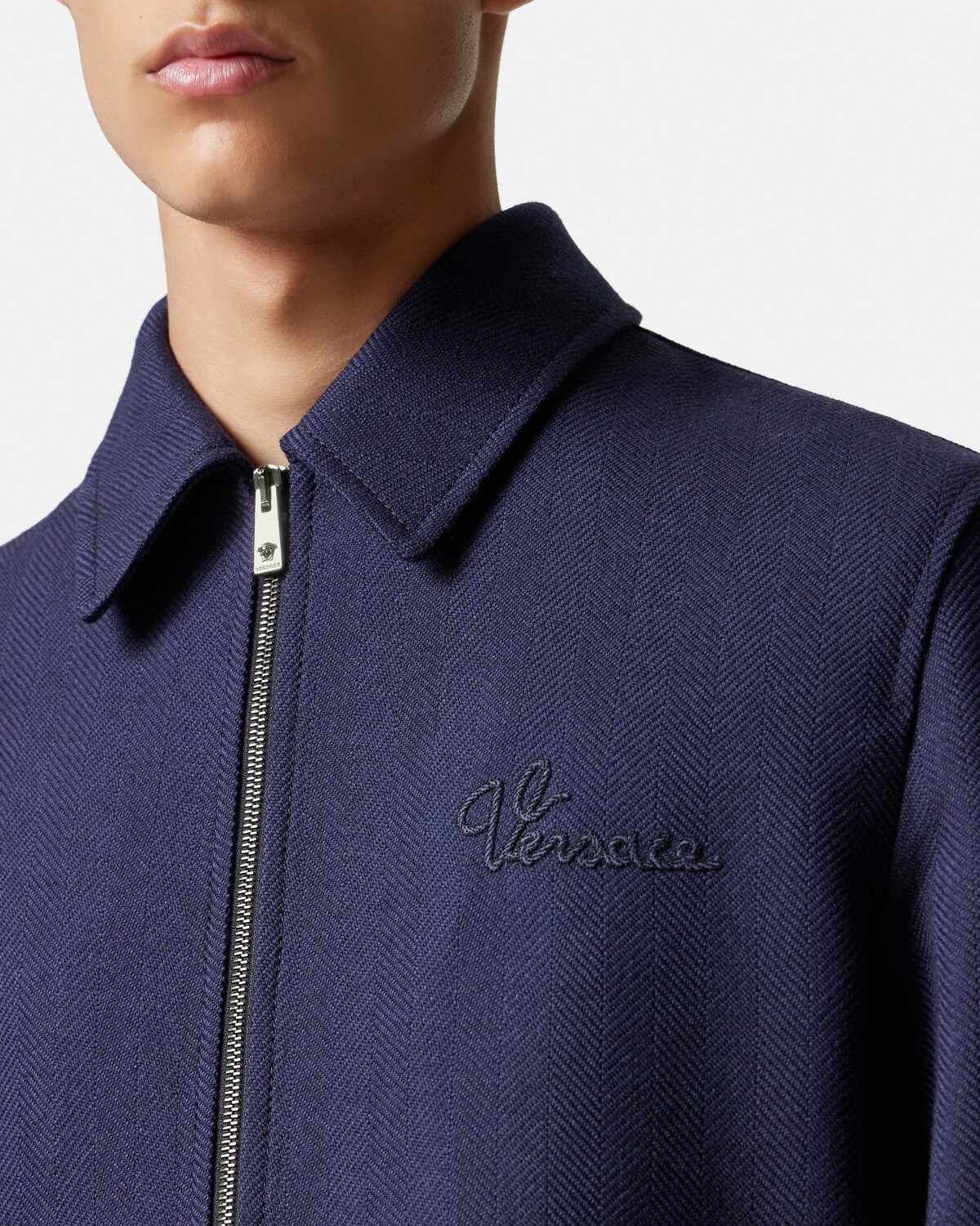 Versace Nautical Logo Blouson Jacket - 3