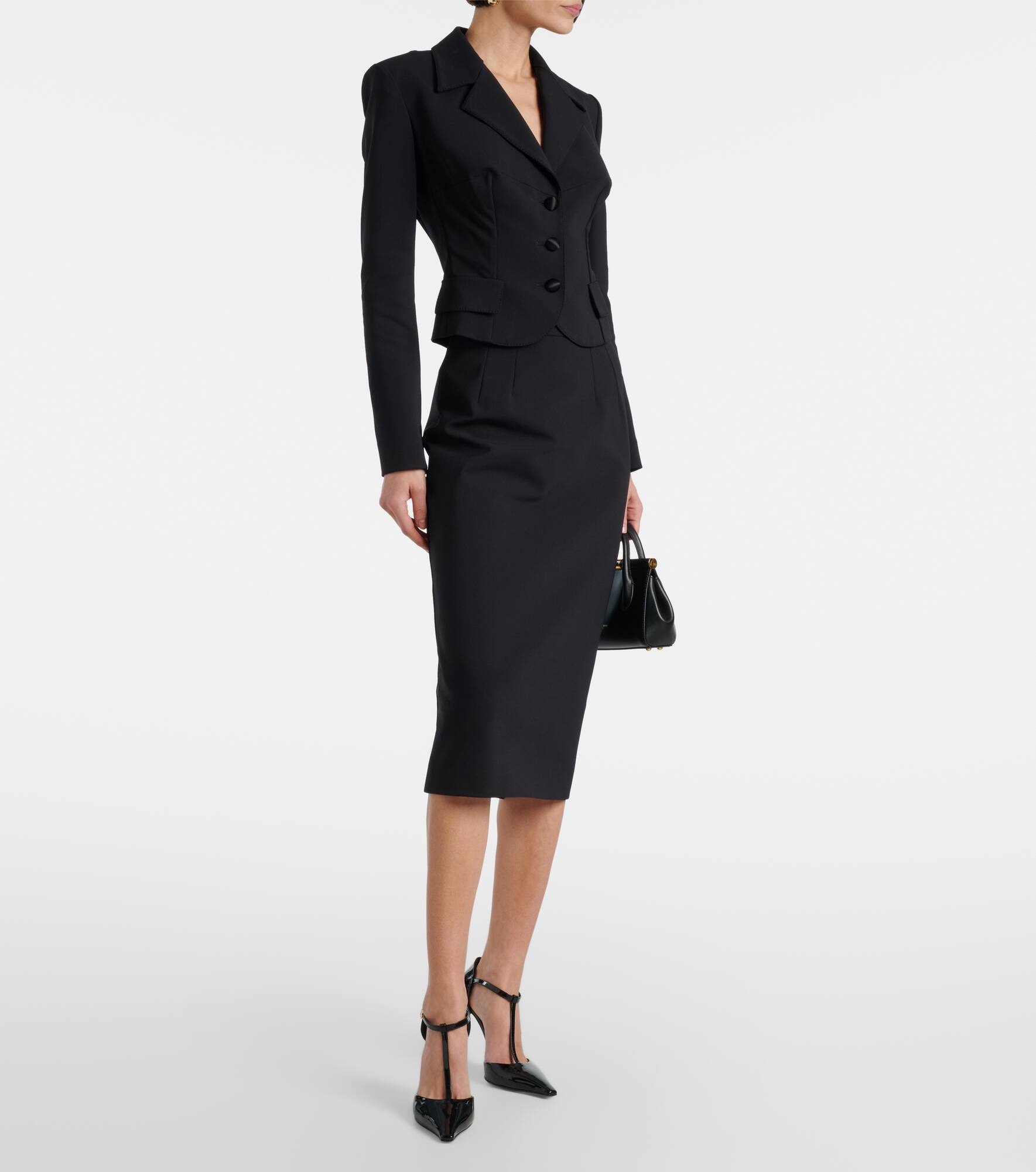 High-rise pencil skirt - 2
