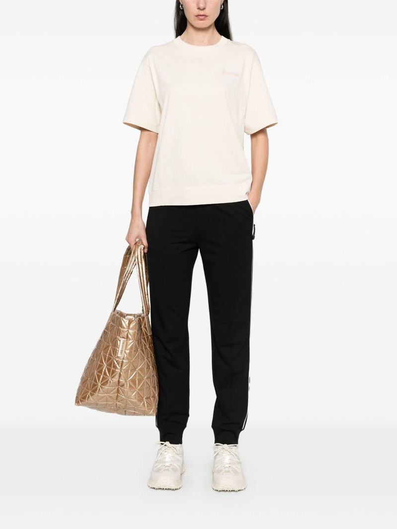 Moncler Grenoble jersey-texture track pants outlook