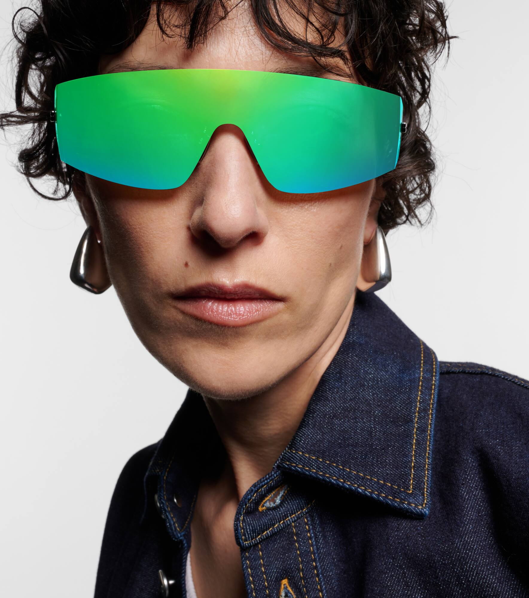 Light Ribbon shield sunglasses - 3
