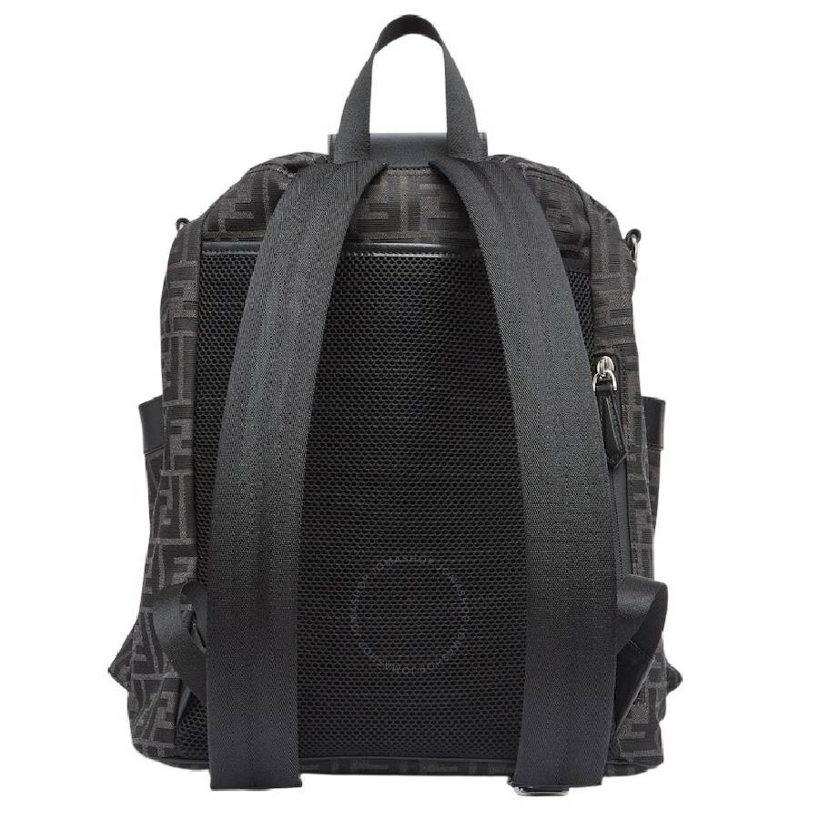 Fendi Embossed Leather Backpack - 2