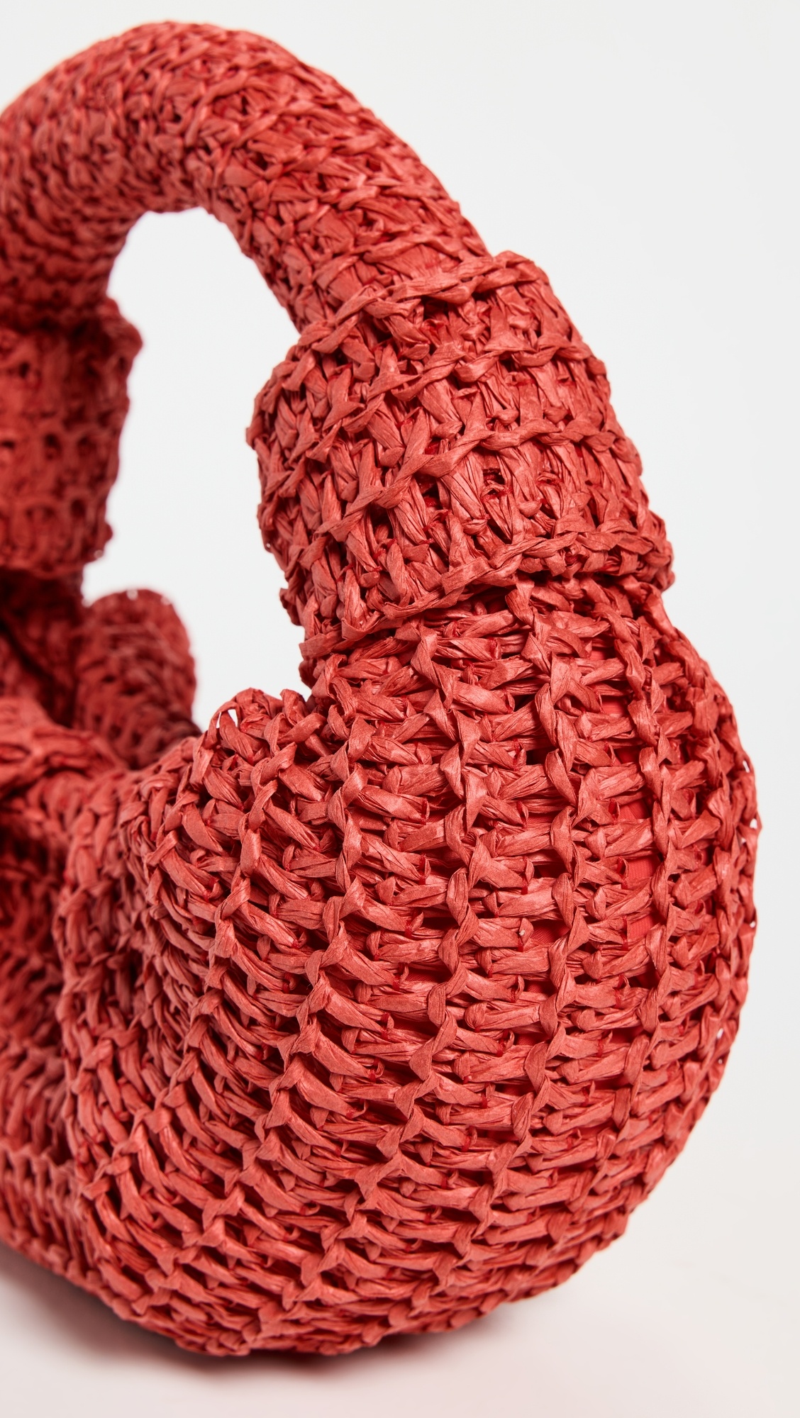 Raffia Lopsy Bag - 4