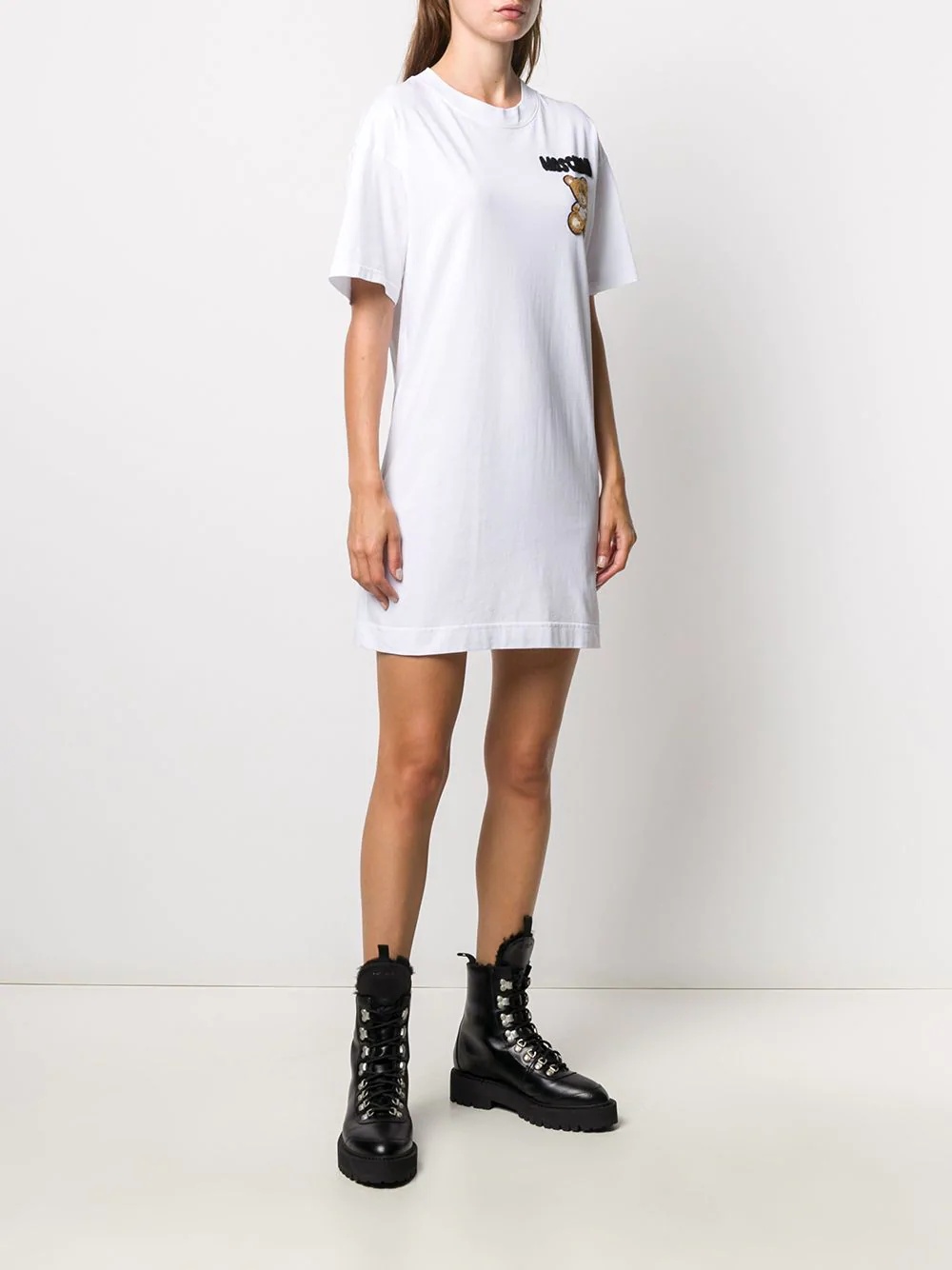 Teddy Bear beaded T-shirt dress - 3