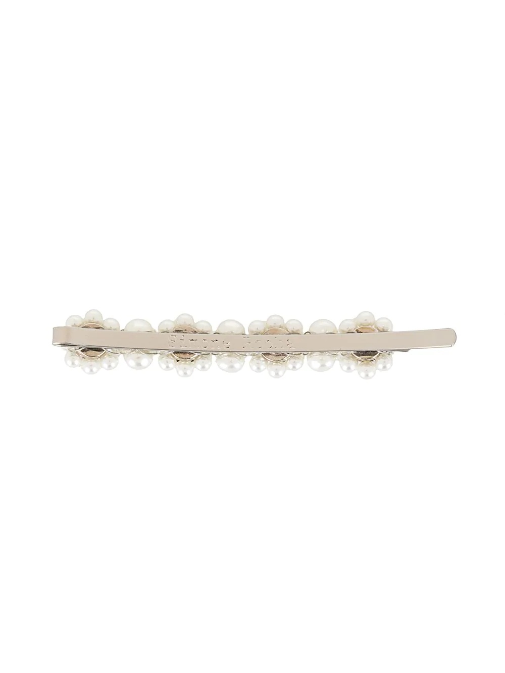 pearl-embellished hair clip - 2