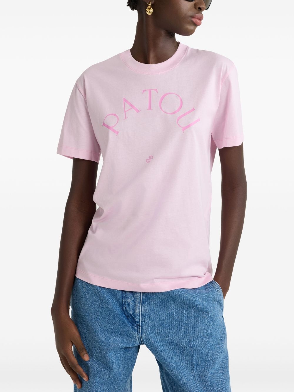 monogram T-shirt - 4