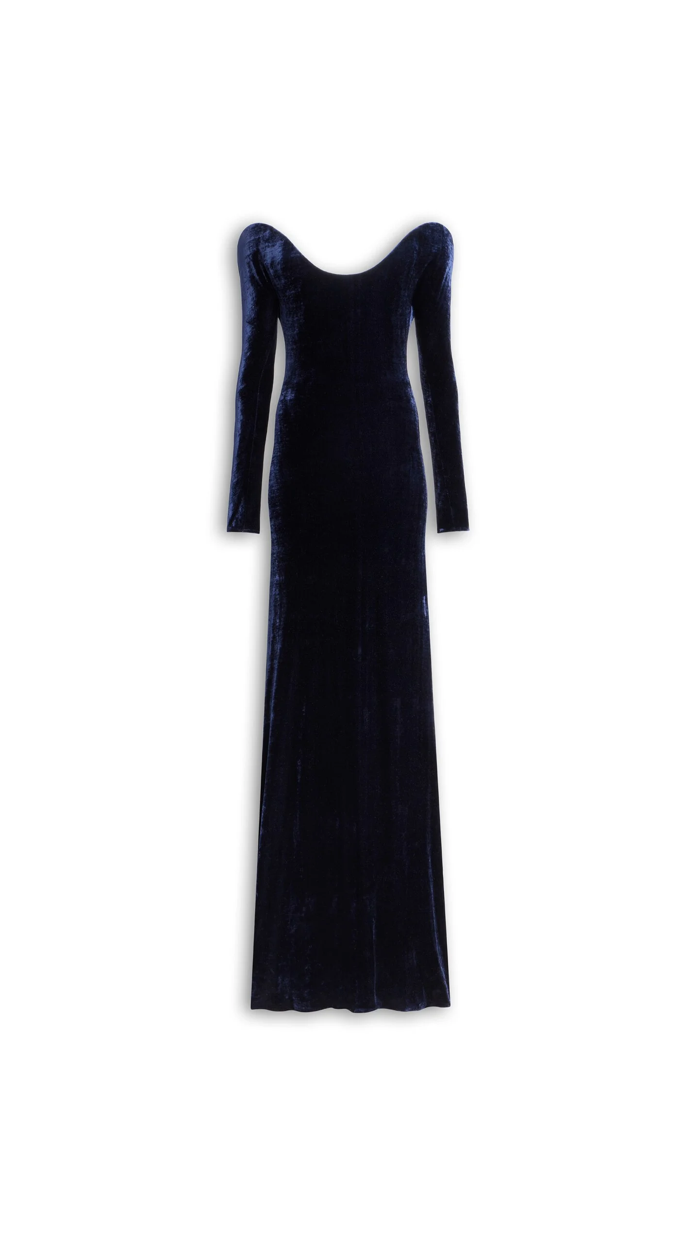 CURVED SOFT JERSEY DRESS - 1