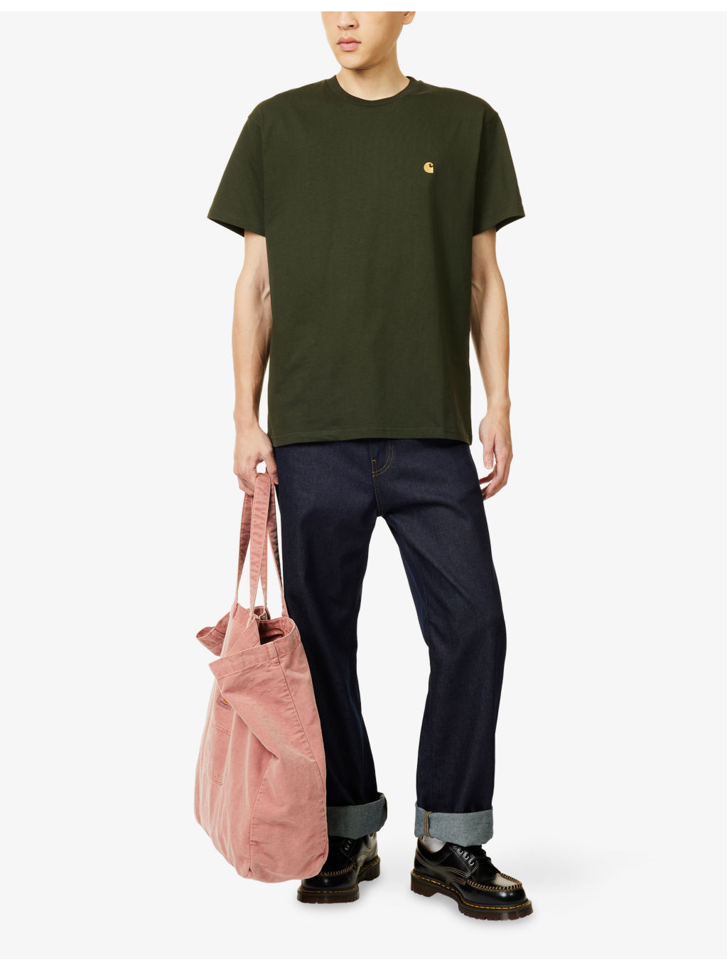 Chase Logo-Embroidery Cotton-Jersey T-Shirt - 2