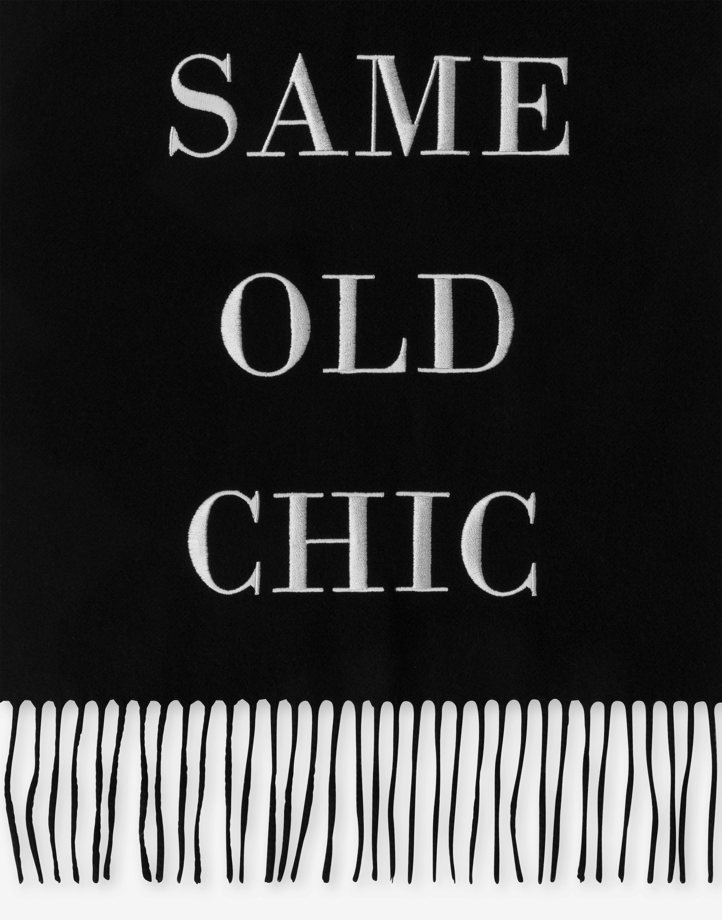 SAME OLD CHIC WOOL SCARF - 3