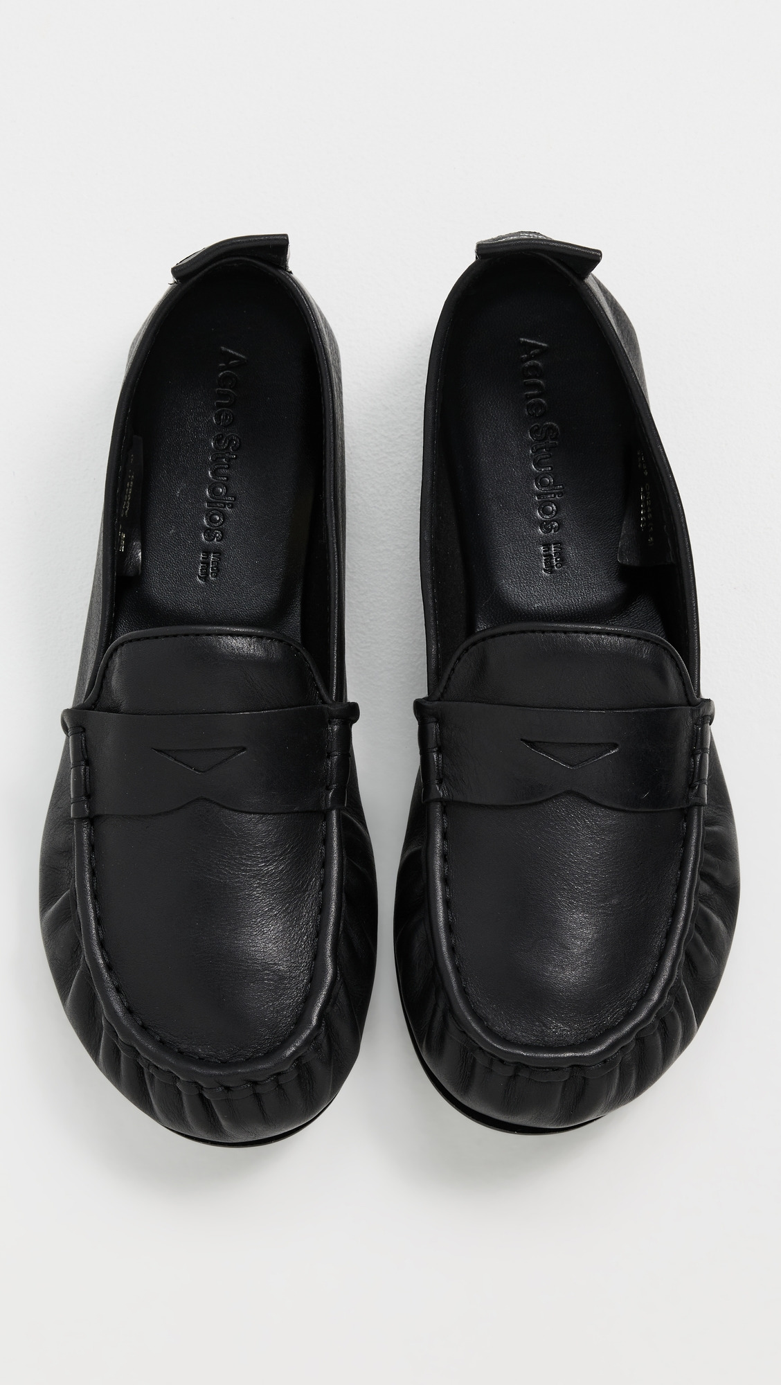 Leather Flats - 5