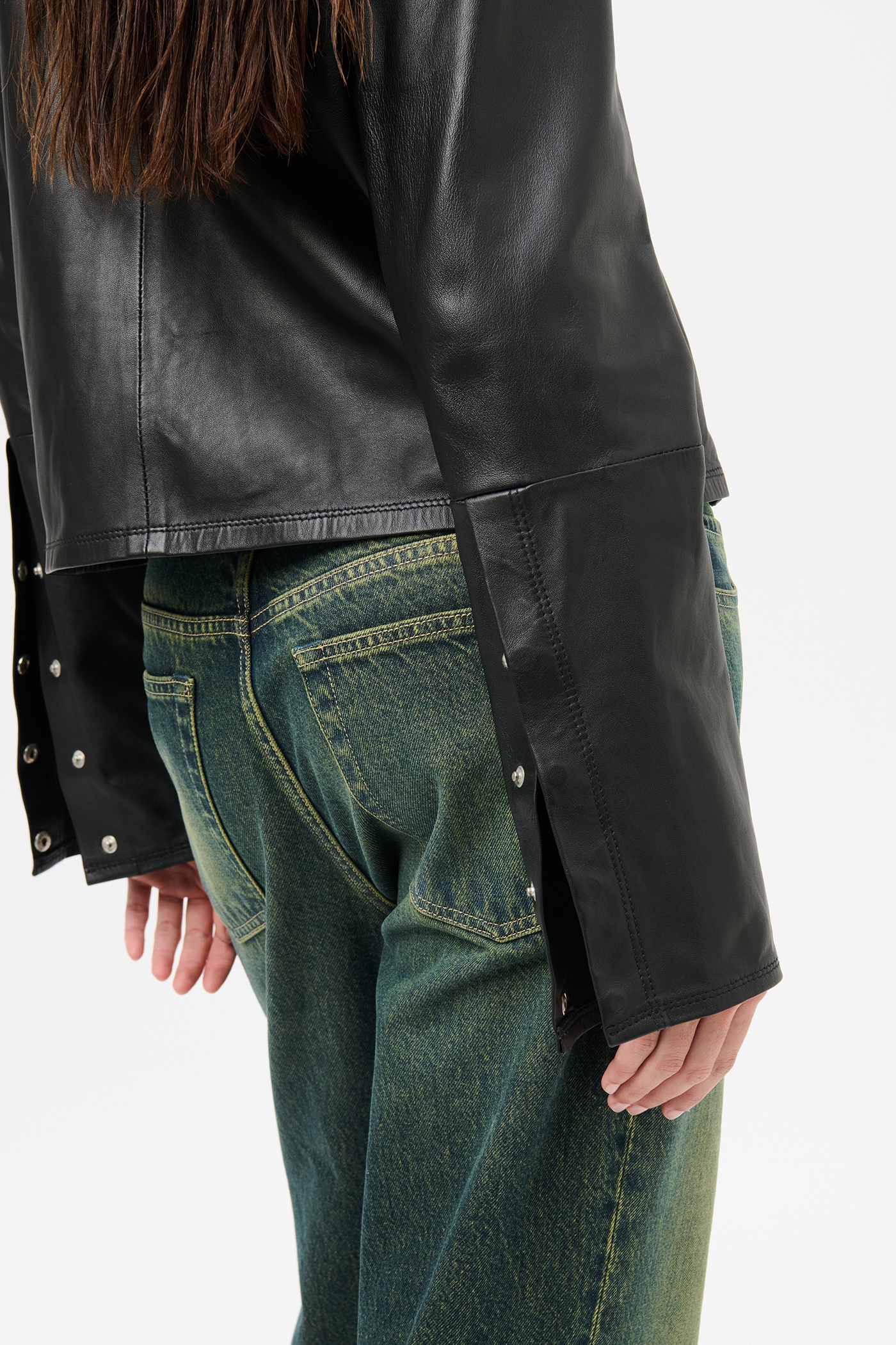 Auto Shirt Black Leather - 7