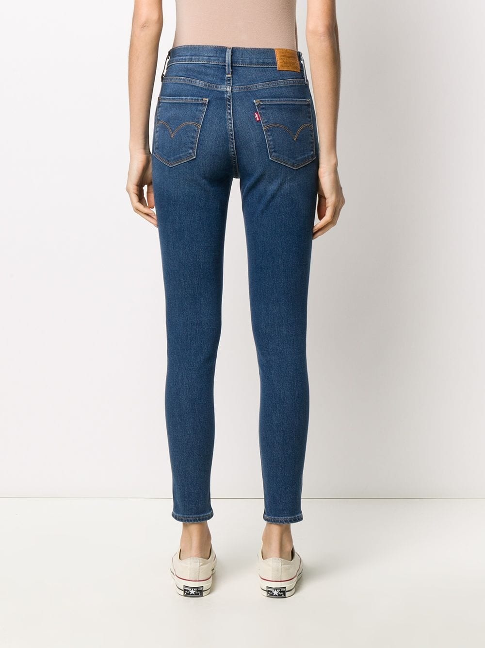 high-rise super skinny jeans - 4