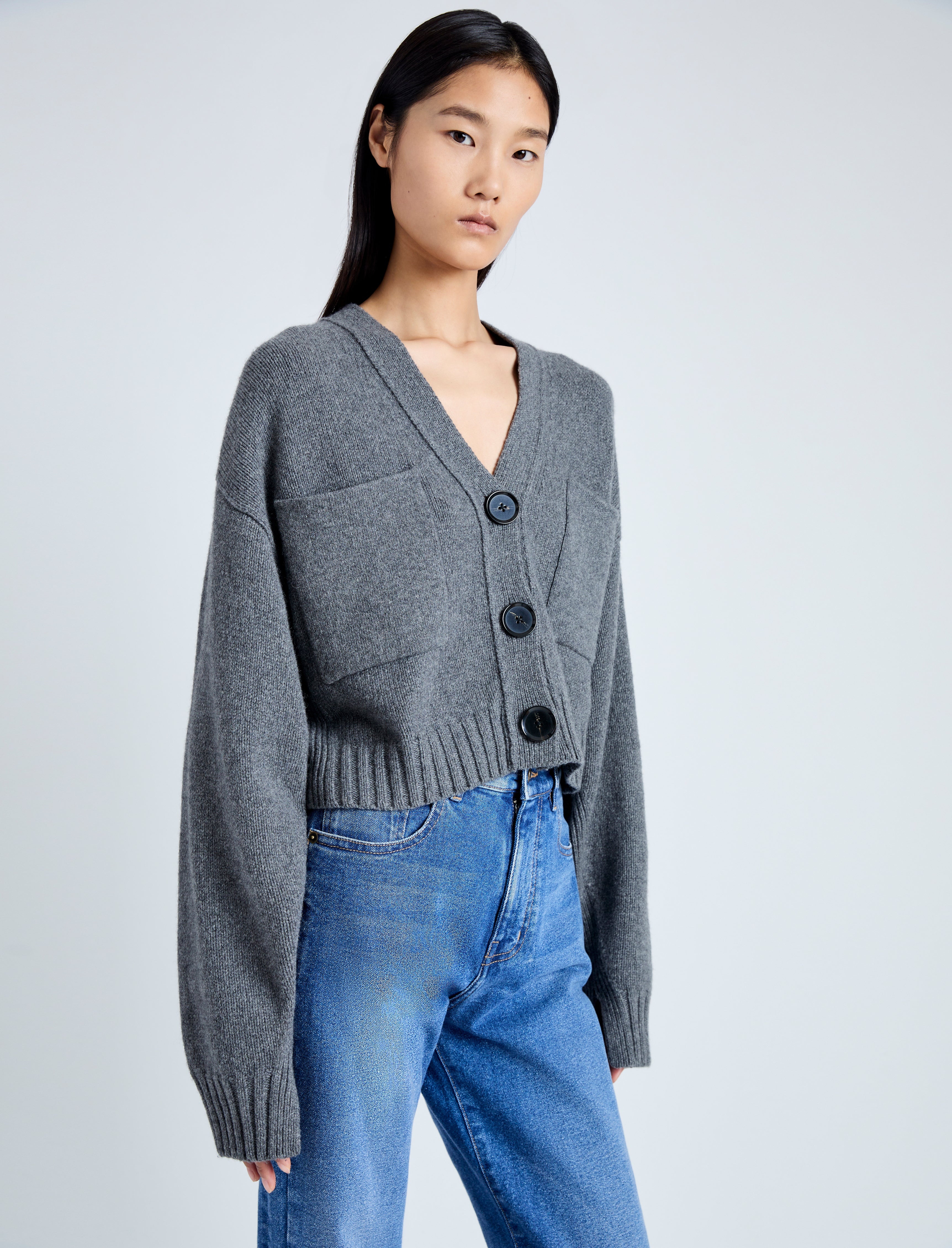 Sofia Cardigan in Eco Cashmere - 6