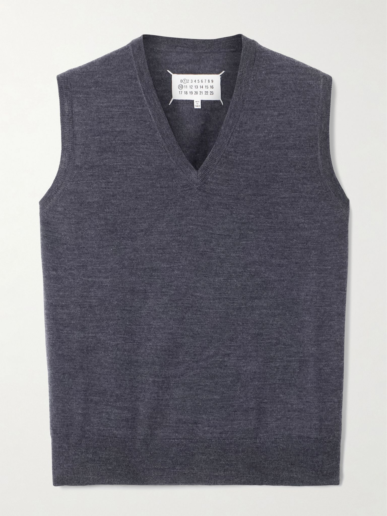 Wool vest Navy - 1