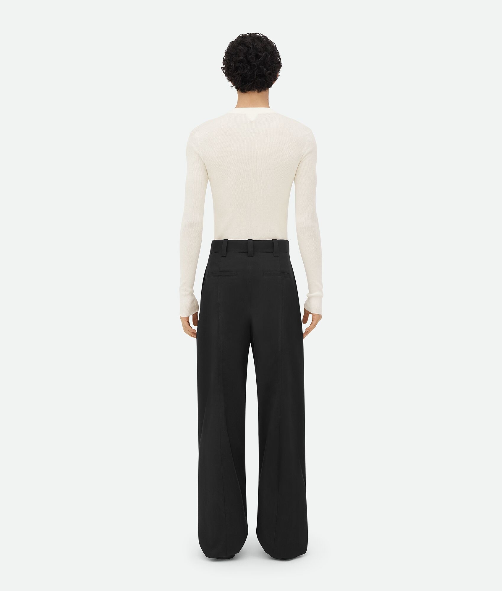 Dry Mouline Wool Trousers - 3