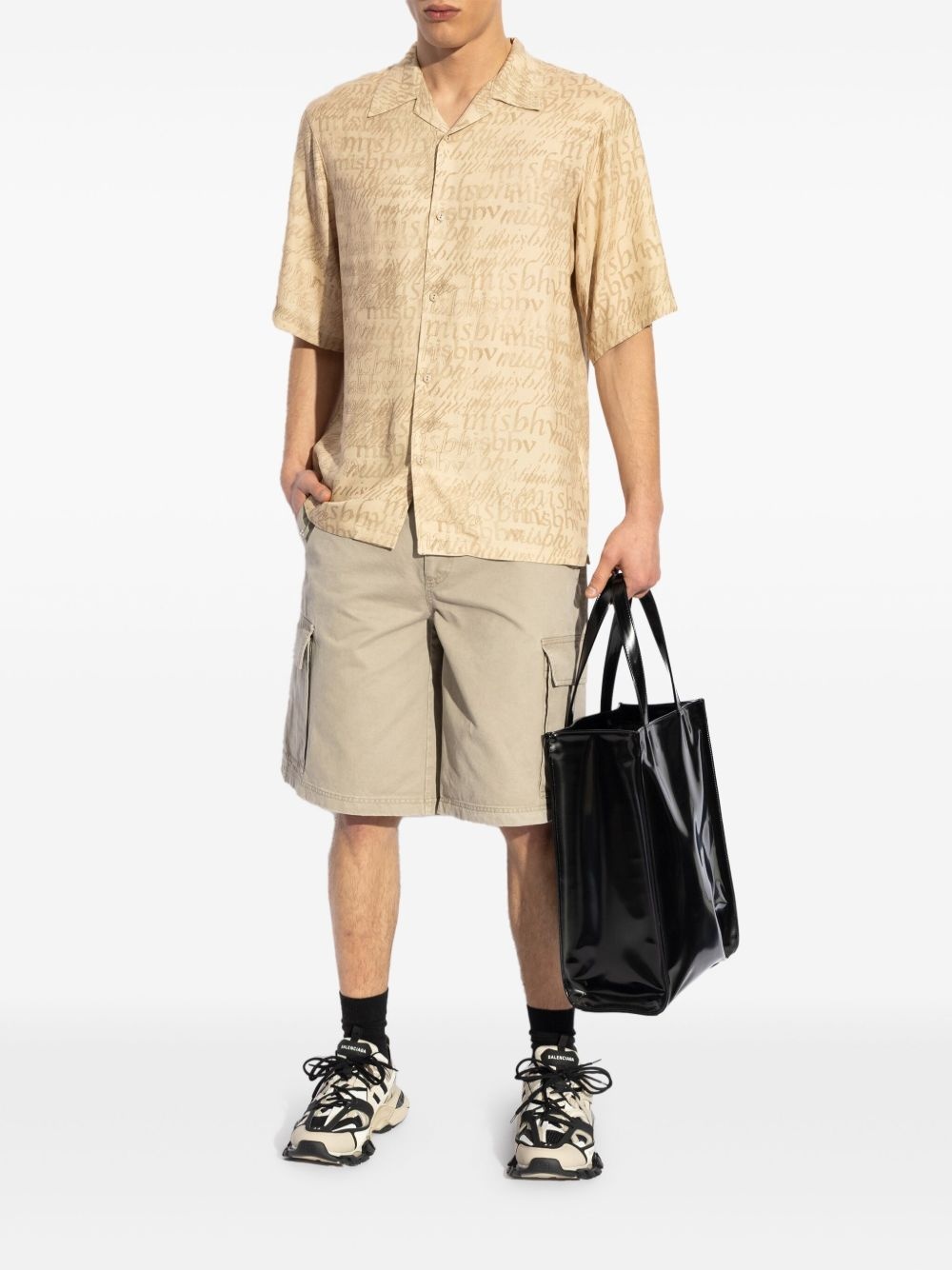 cotton cargo shorts - 2