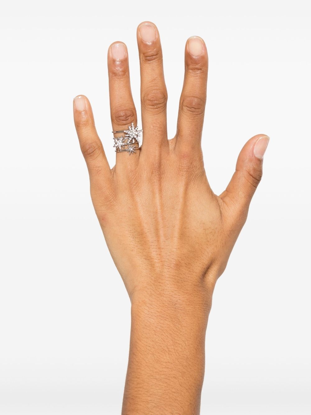 crystal-detail ring - 2