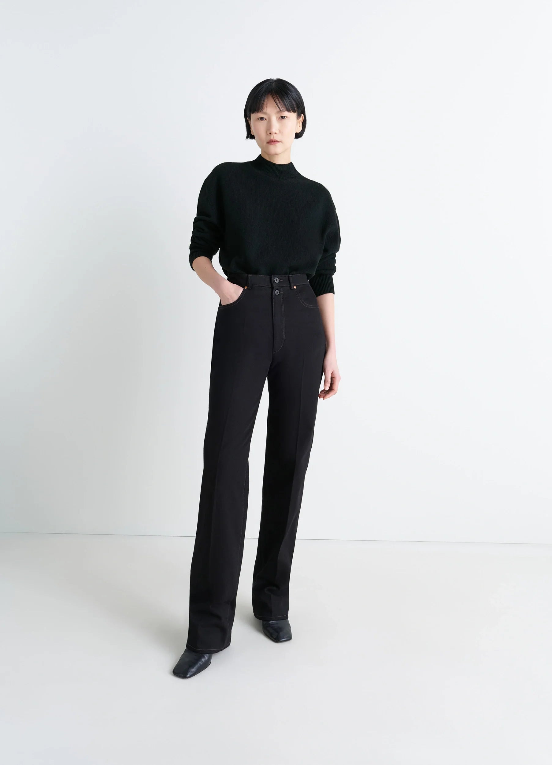 MOCK NECK SWEATER - 4