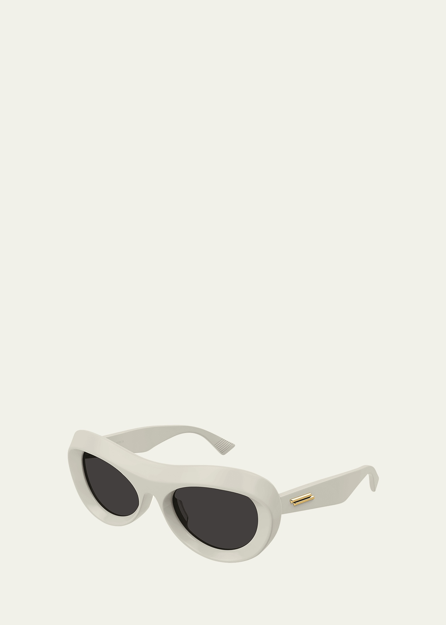 Beveled Acetate Round Sunglasses - 2