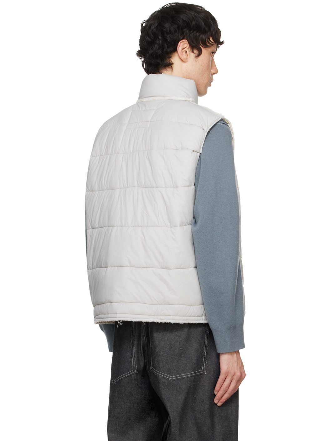 Gray Body Warmer Vest - 3
