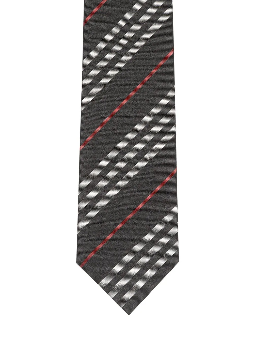 Classic Cut Striped Silk Jacquard Tie - 2