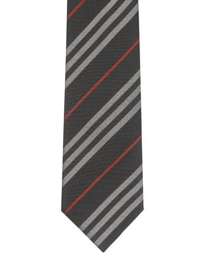 Burberry Classic Cut Striped Silk Jacquard Tie outlook