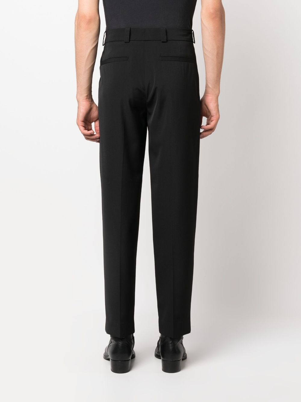 mid-rise tailored trousers - 4