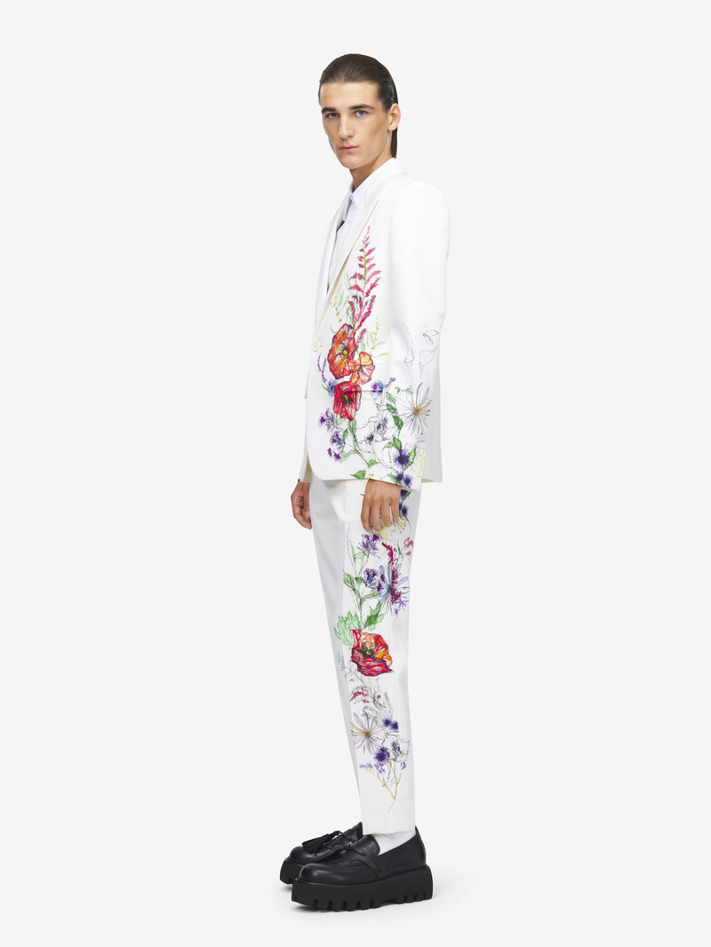 Meadow Floral Single-breasted Jacket 4
