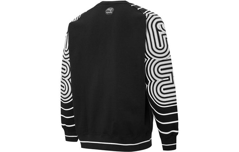 PUMA PUMA x PRONOUNCE Unisex Crew Round-neck Sweatshirt Black 534033-01 outlook