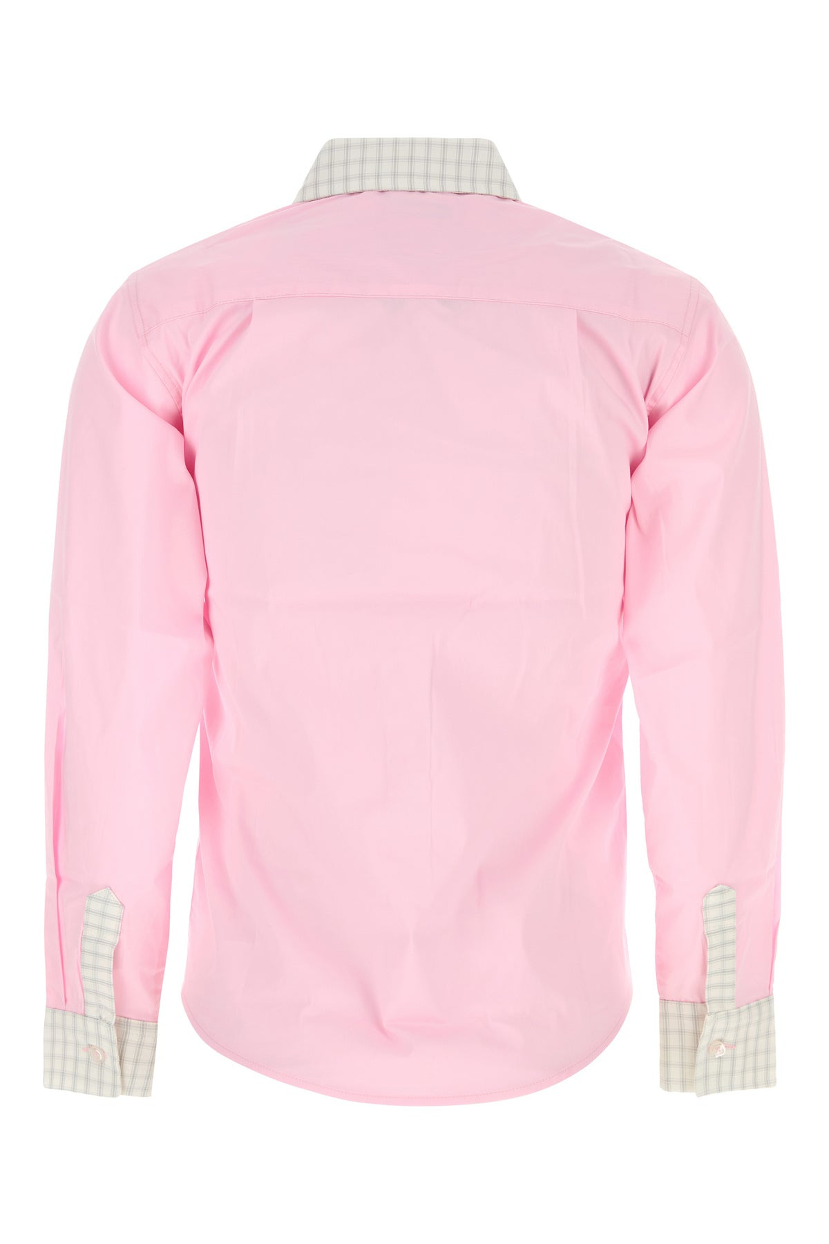 Pink stretch poplin Agusta shirt - 2