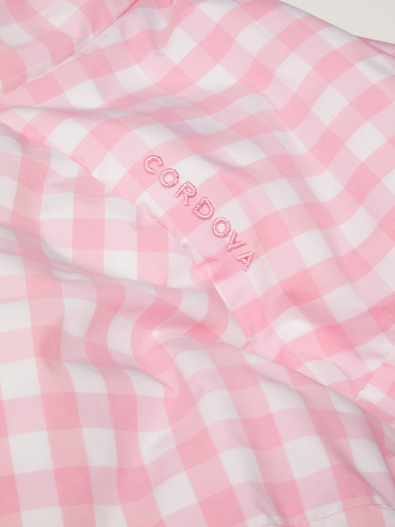 Women's Fernie Gingham Ski Bib - Peony Gingham 6