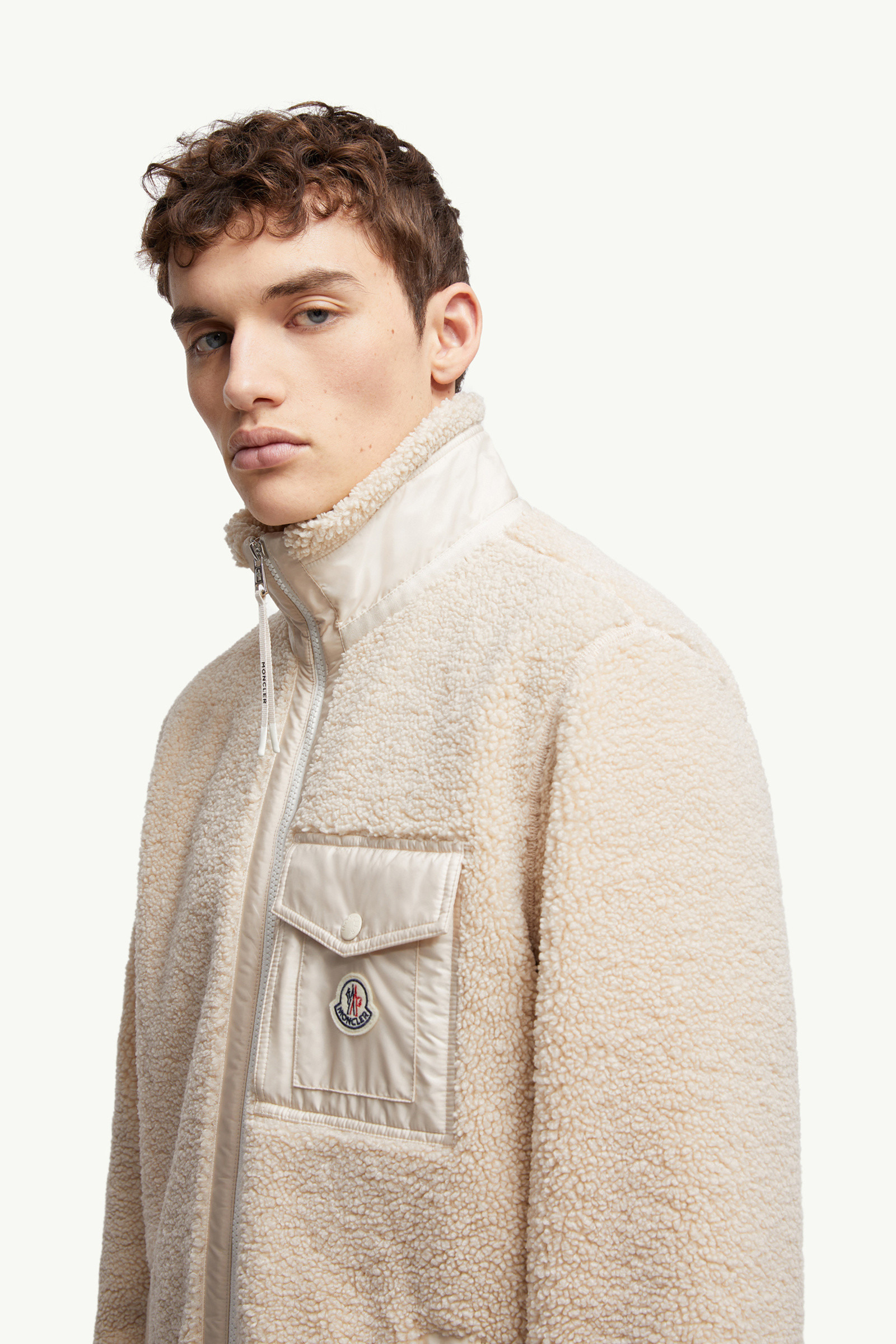 Teddy Zip-Up Sweatshirt with Pocket - 4
