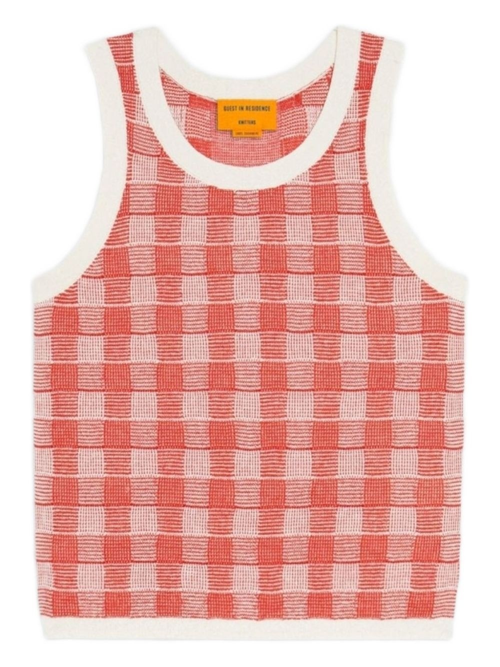 Gingham tank top - 2
