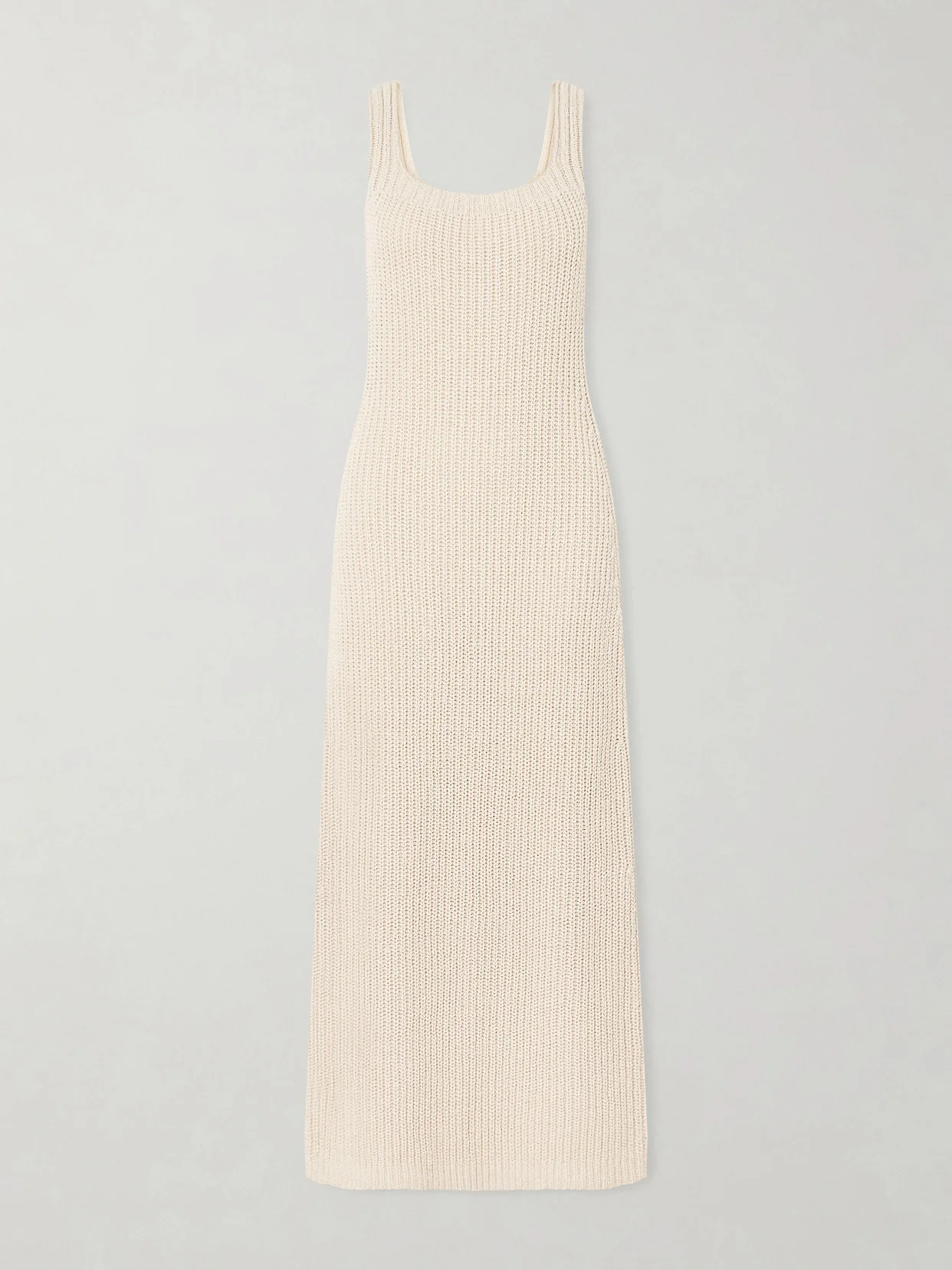 Lex Crocheted Silk And Cotton-blend Midi Dress - 1