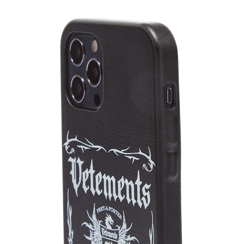 VETEMENTS Black Label iPhone 12 Pro Case - 2