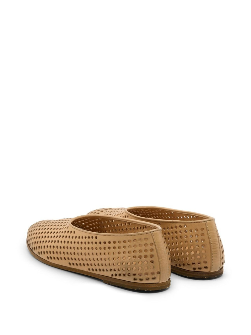 perforated ballerina shoes 3