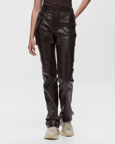 MISBHV FAUX LEATHER MOTO TROUSERS outlook