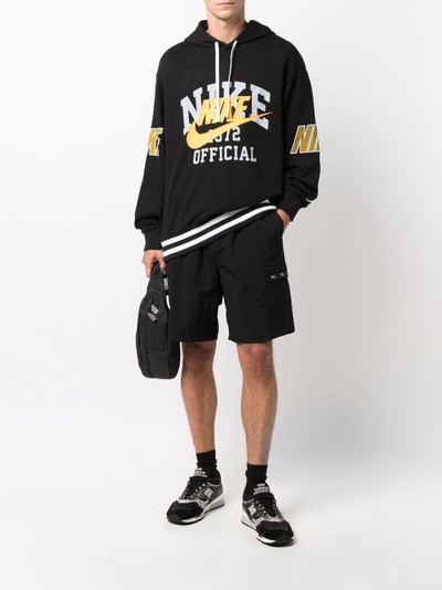 Nike logo-print hoodie outlook