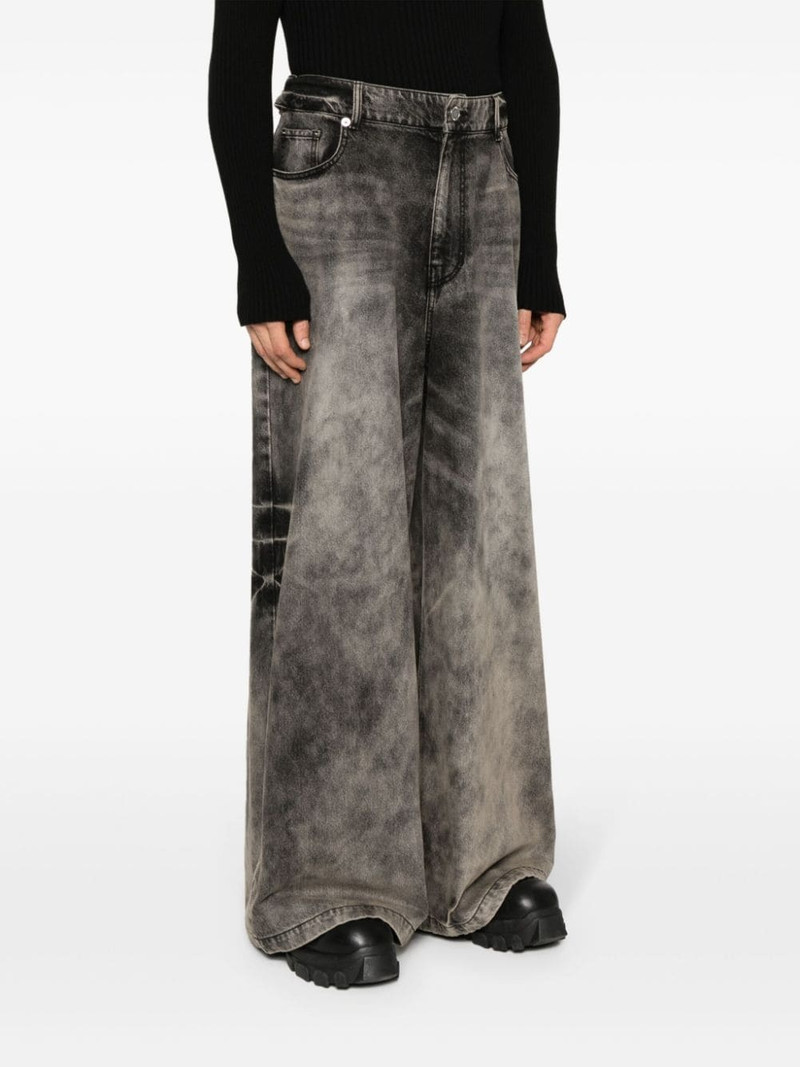 waist-straps wide-leg trousers 3