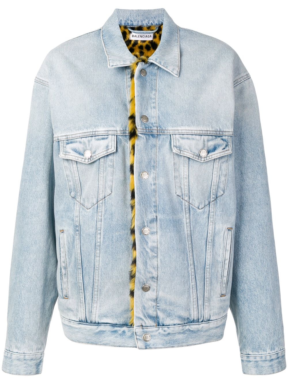 oversized denim jacket - 1