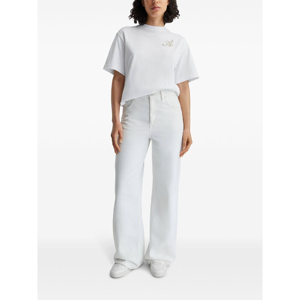 Axel Arigato White Denim - Wide-Leg Jeans Women - 3