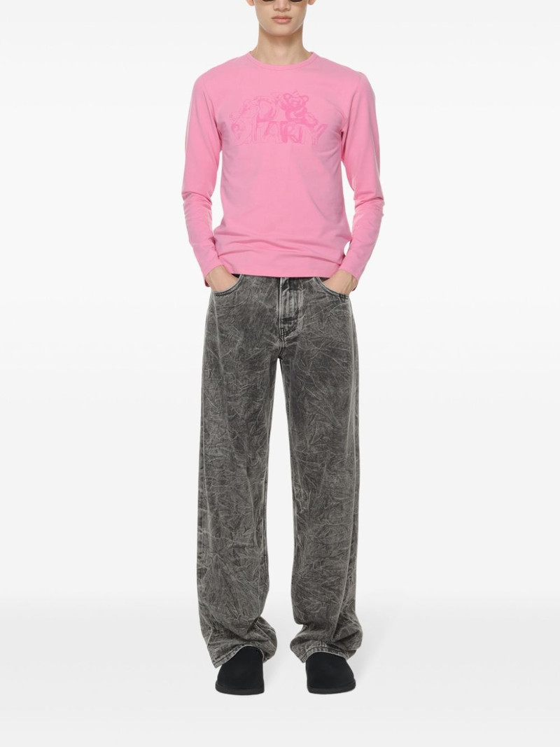 MM6 Maison Margiela graphic-print T-shirt outlook