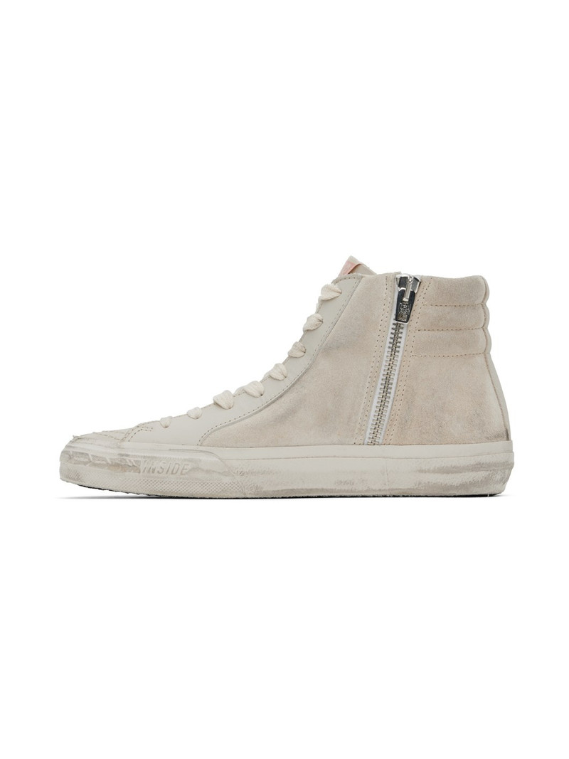 Beige Slide Classic Sneakers 3