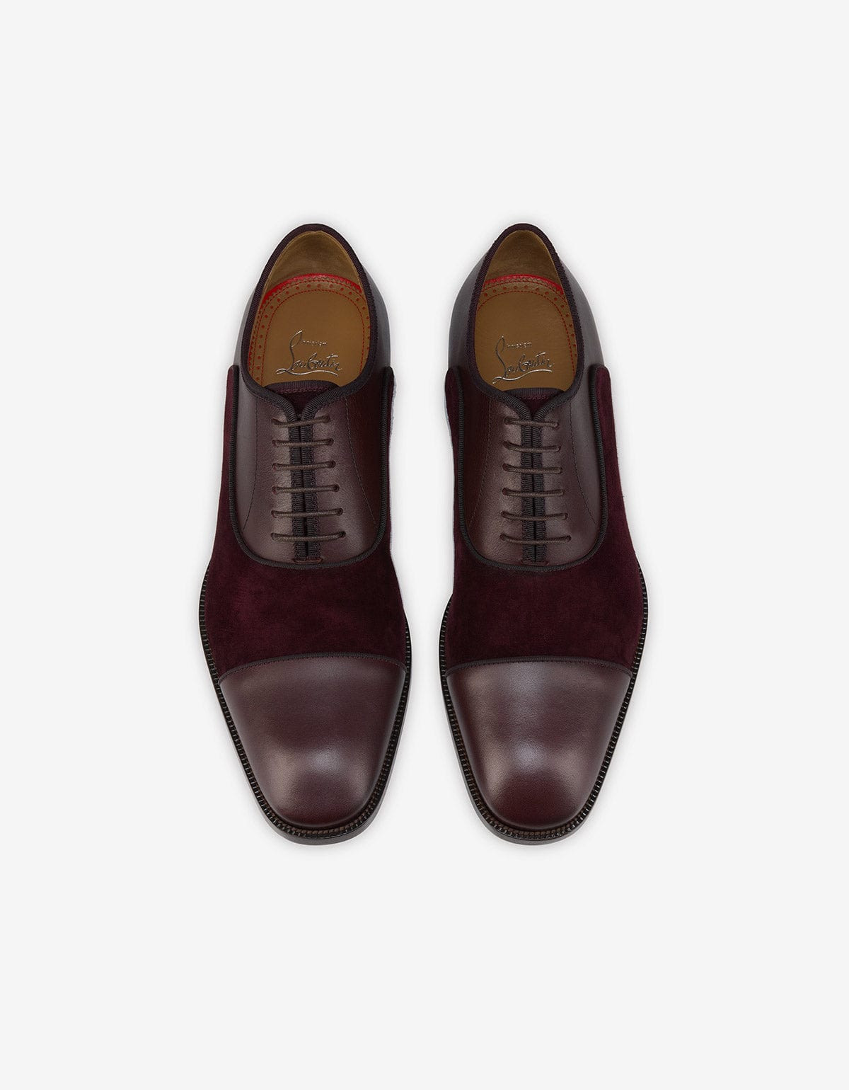 Christian Louboutin Greggory Brown Oxford Shoes - 5