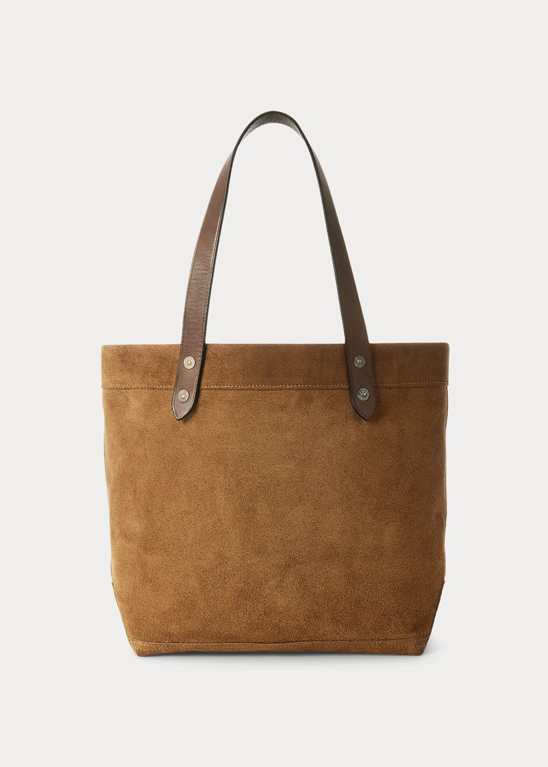 RRL by Ralph Lauren Roughout Suede Tote | REVERSIBLE
