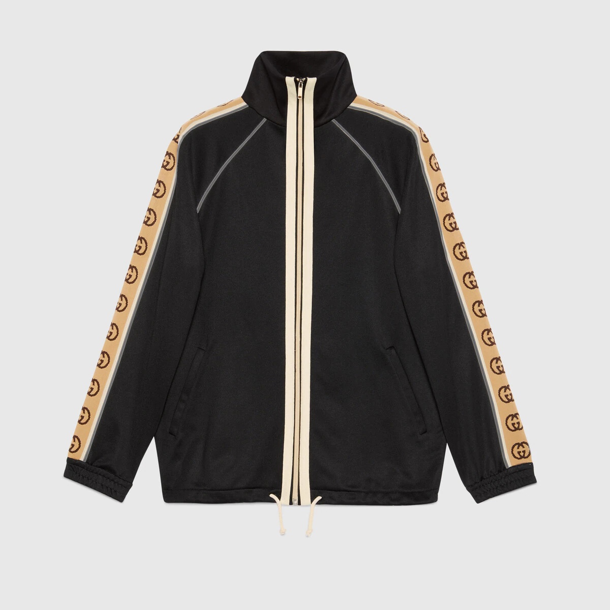 Oversize technical jersey jacket - 1