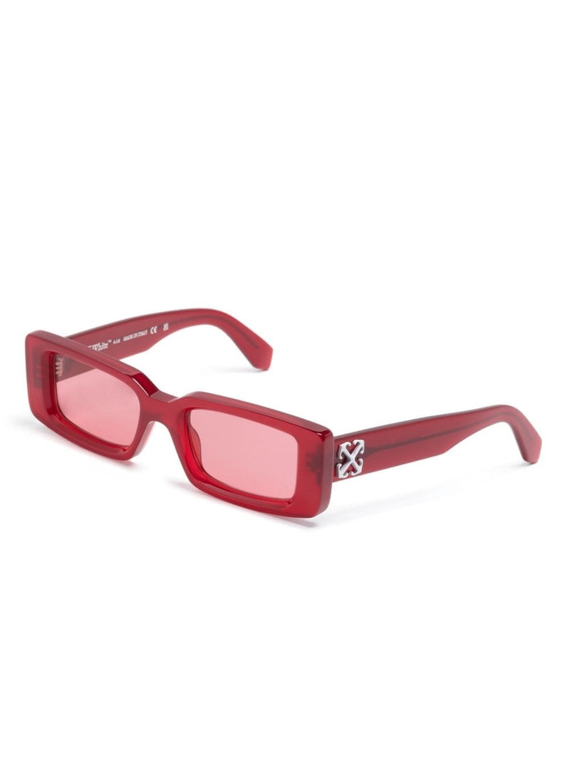 Off-White Arthur rectangle-frame sunglasses outlook