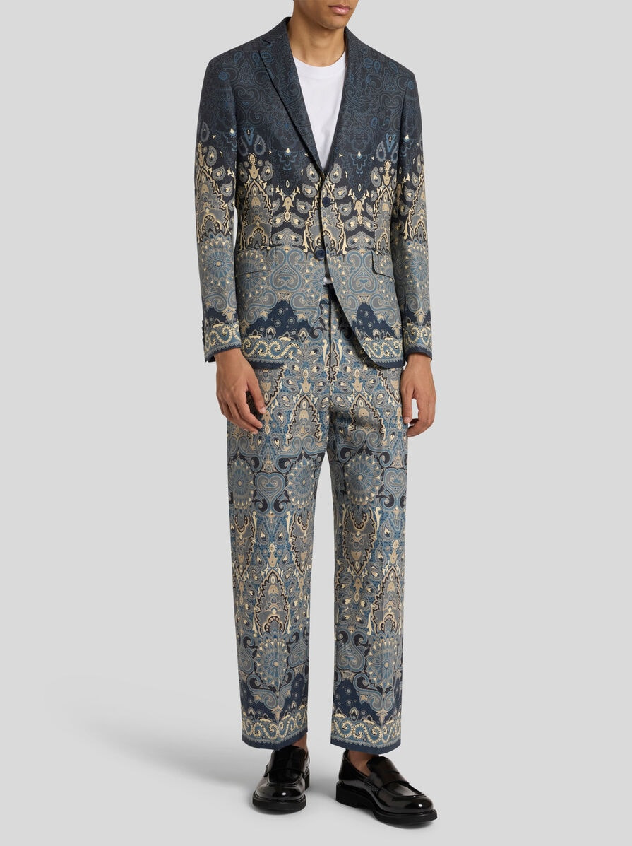 LINEN- AND COTTON-BLEND BLAZER - 4