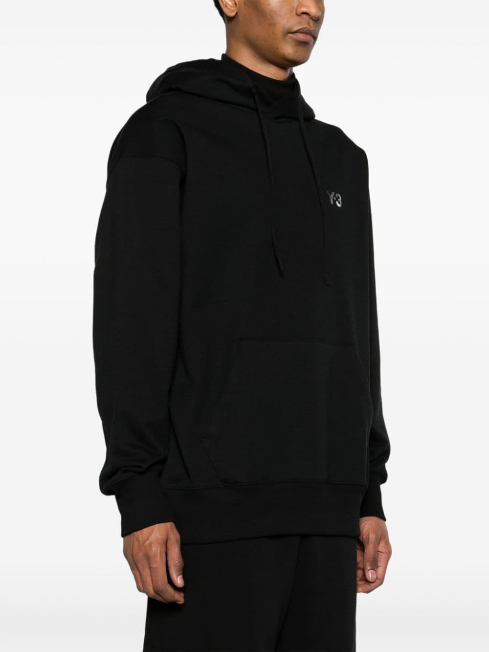 Logo-Appliquéd Mesh Hoodie - 4